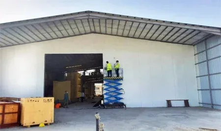 انواع حديد الهناجر والمستودعات الحديثة لعام 2026بالرياض